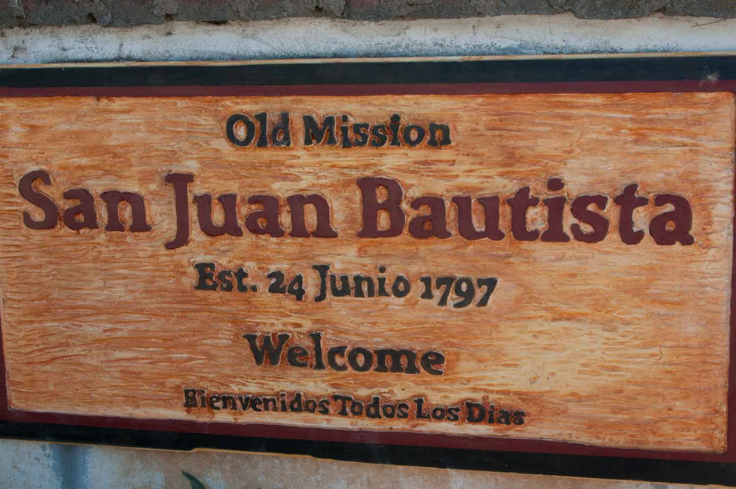 Kissack Adventures San Juan Bautista .. Mission Town