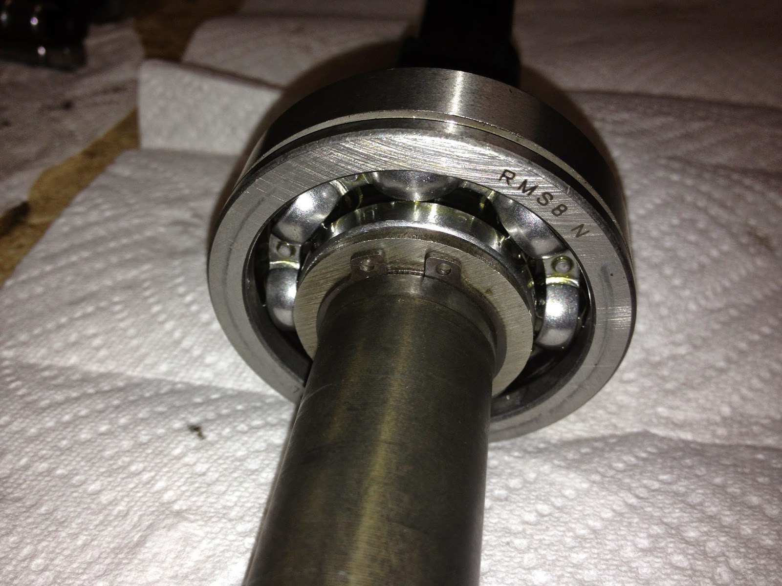 1973 Triumph Spitfire 1500 Project Gearbox reassembly mainshaft