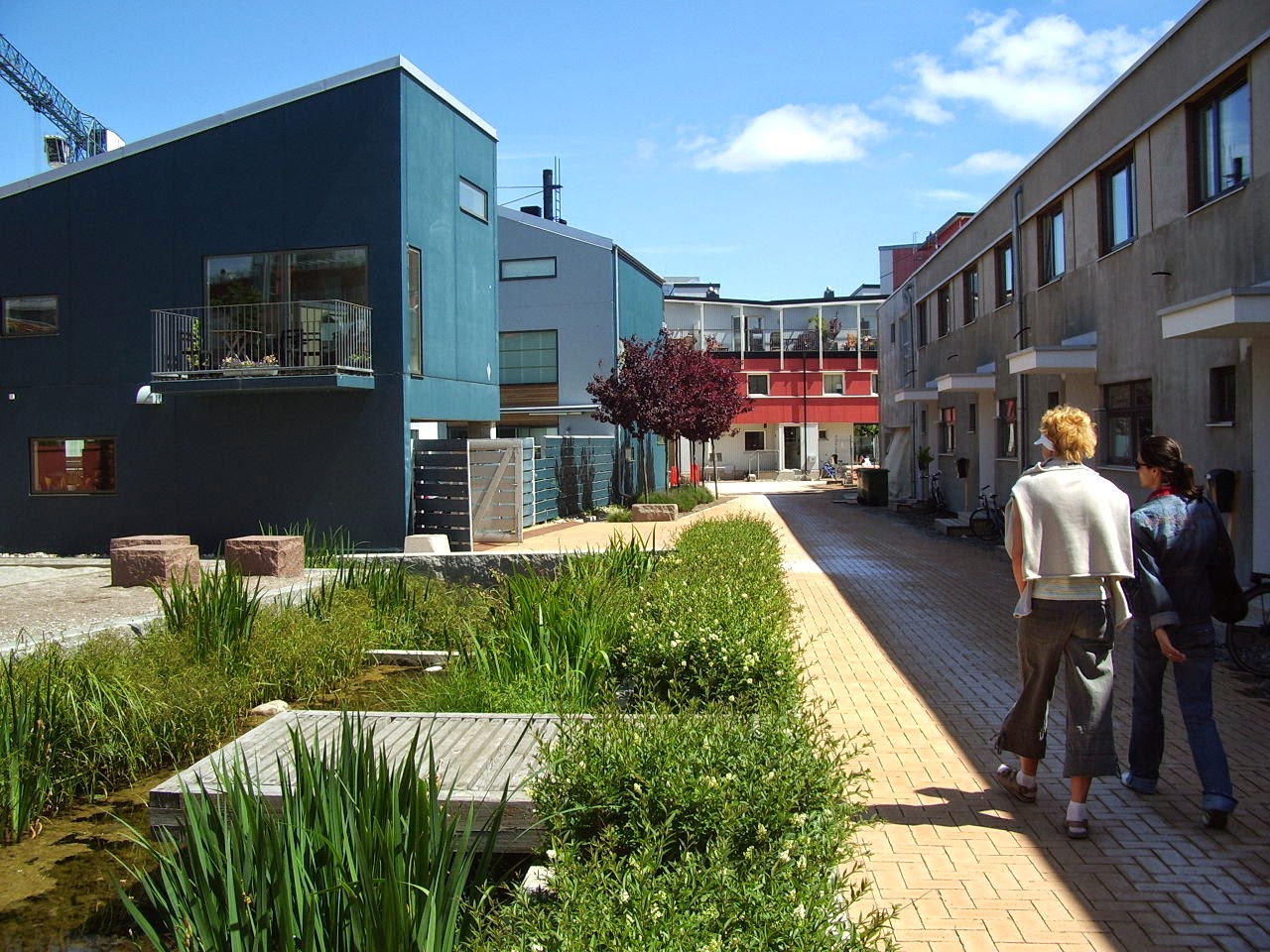 Urban plan Malmo Sweden ai