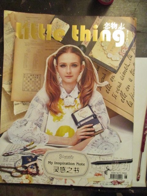 The Painted Flower: i was published in a chinese magazine...