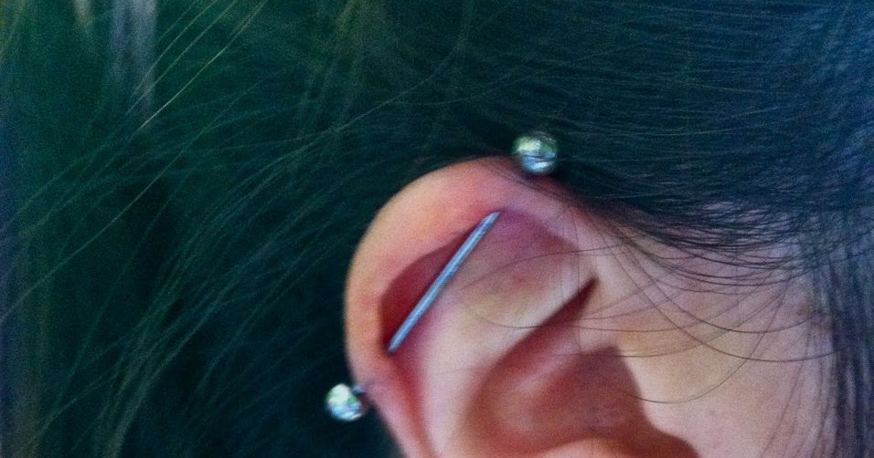  My Scaffold Piercing + YingcBeauty