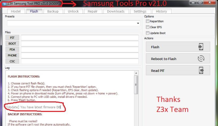 Samsung Tool Z3x Box