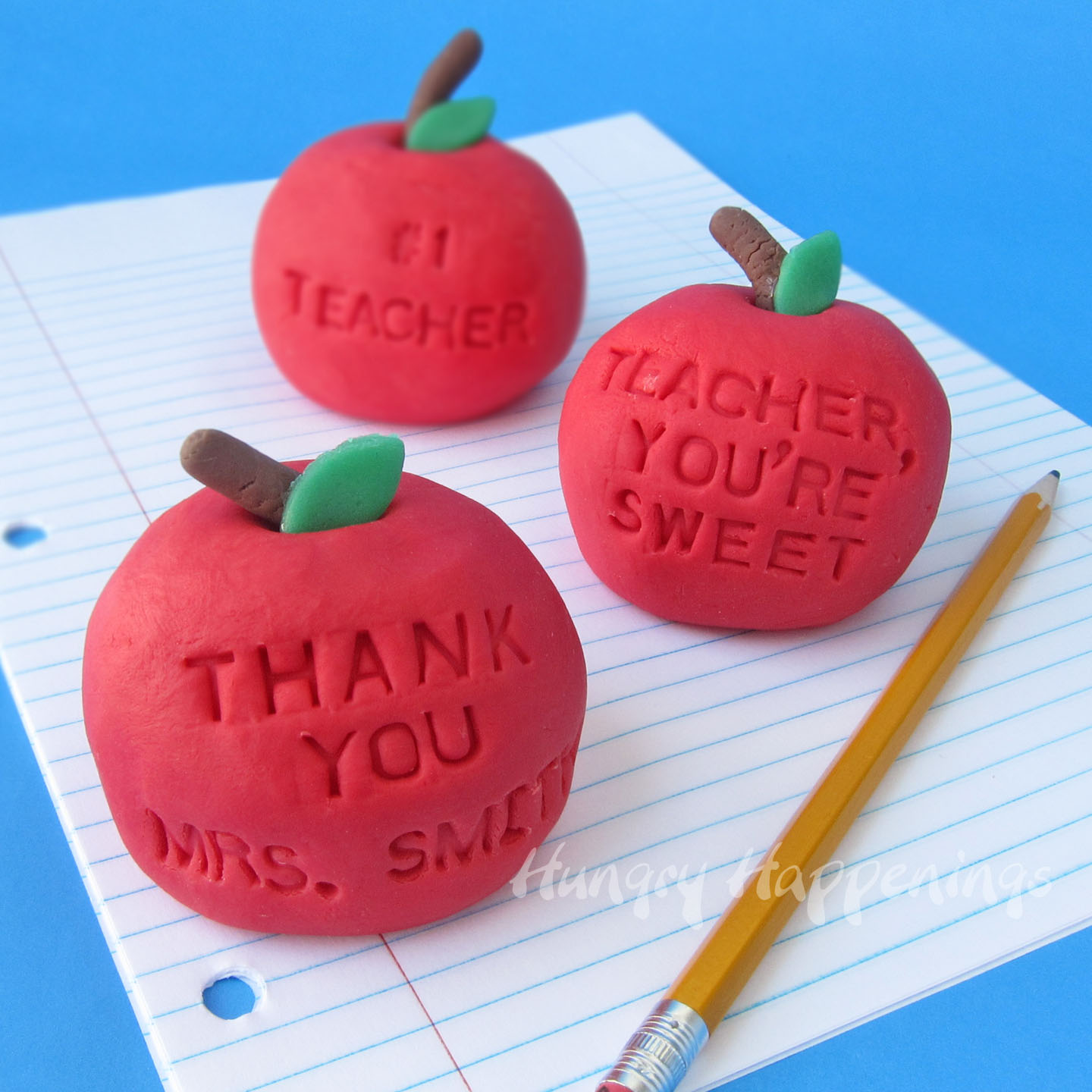 Fun Teacher Appreciation Gifts - Vanilla Fudge Apples1440 x 1440