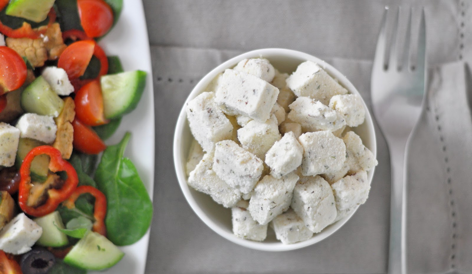 Feta cheese...goes vegan! including cake