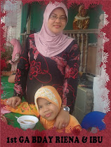 1ST GA BDAY RIENA & IBU