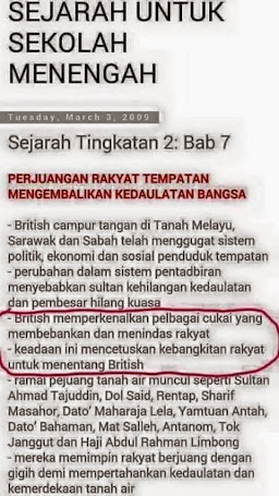 SEJARAH TELAH MEMBERITAHU KITA....