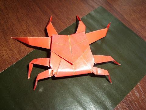 Оригами Краб-паук