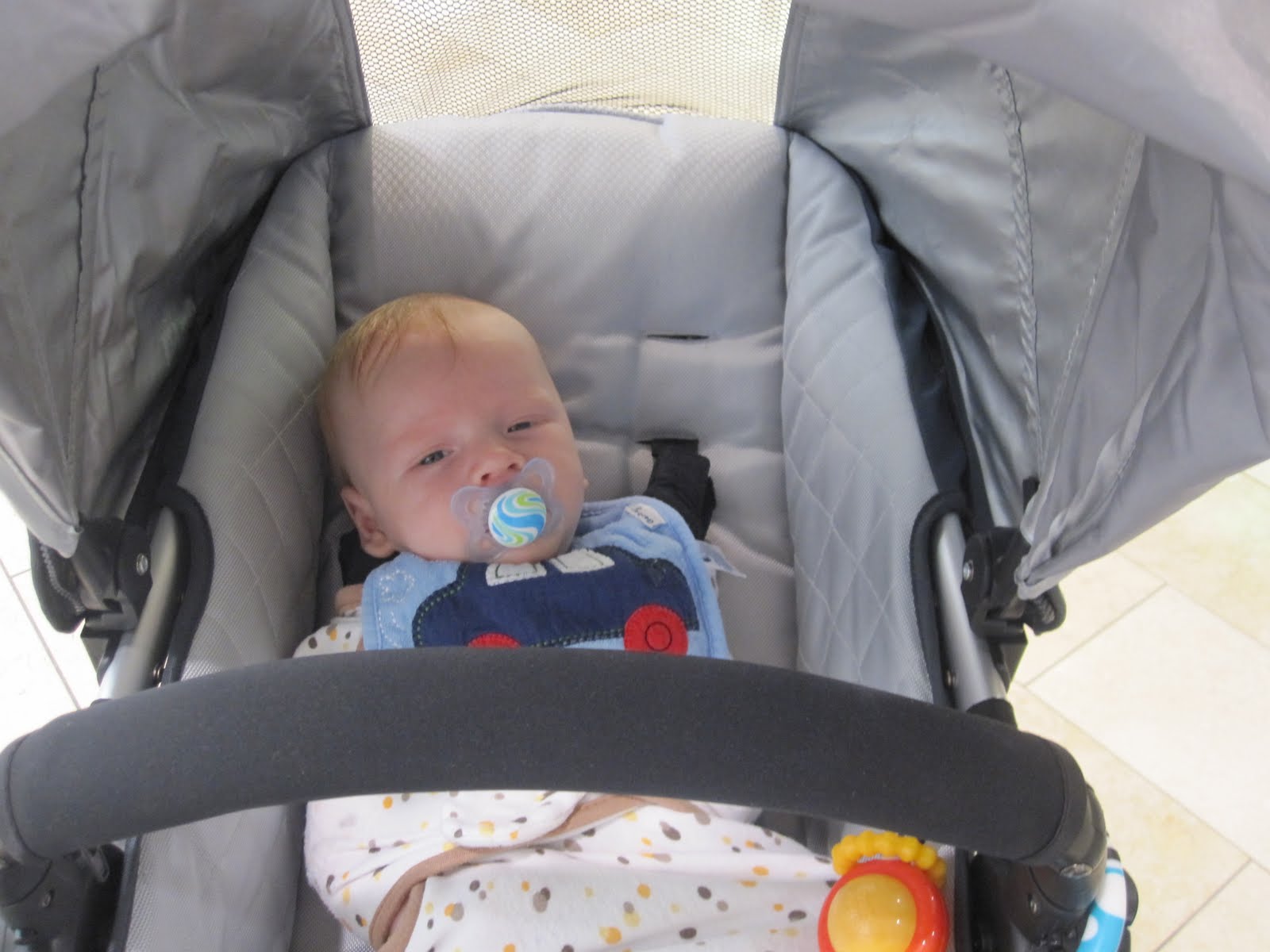 The Bad Baby Sleeping in stroller Attempt 2