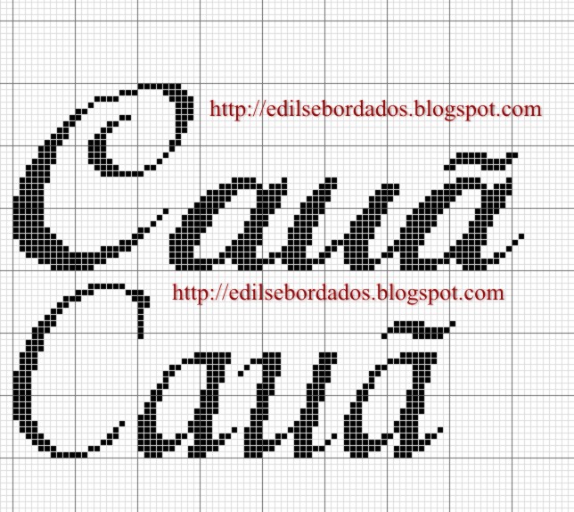 Ângela Bordados: Meninas, a Edilse faz nossa alegria com esses nomes