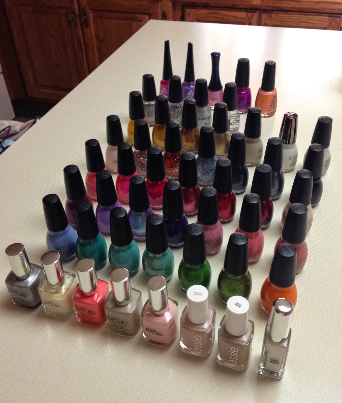 Sweet Pea DIY Nail Polish Display Tuesday Tutorial