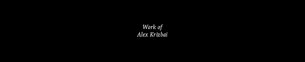 Alex Krizbai's portfolio
