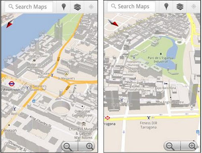 Google Maps para Android ganha mais edifícios em 3D