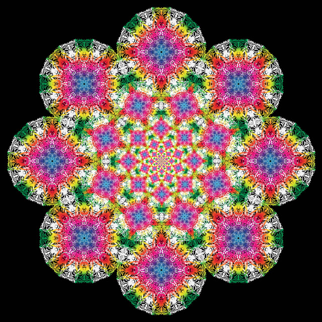 Mandalas, Fractales, Patterns, Efectos Visuales, Efectos Opticos