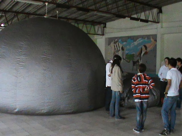 PLANETARIO EN EL AULA MAXIMA