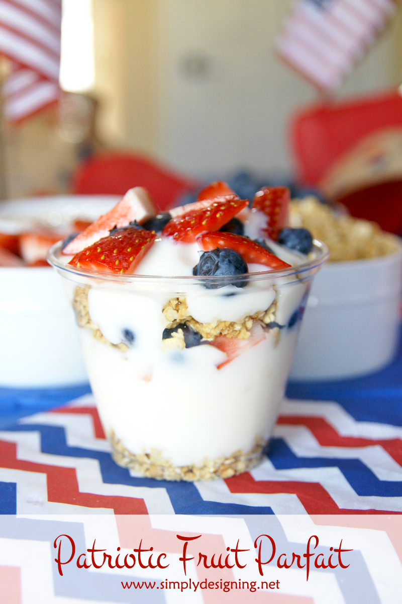 Fruit and Yogurt Parfait | definitely pinning for later |  #CMSalutingHeroes #CollectiveBias #shop #4thofjuly #recipes #breakfast #brunch