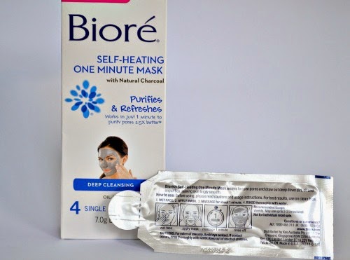Biore Self-Heating One Minute Mask