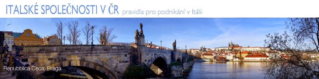 Italské společnosti v ČR i Praha - Pravidla pro podnikání v Itálii