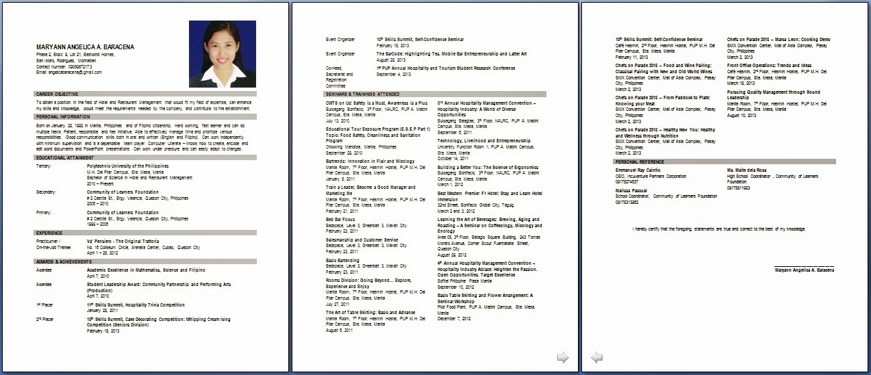 application letter for hotel and restaurant management application letter for hotel and restaurant management