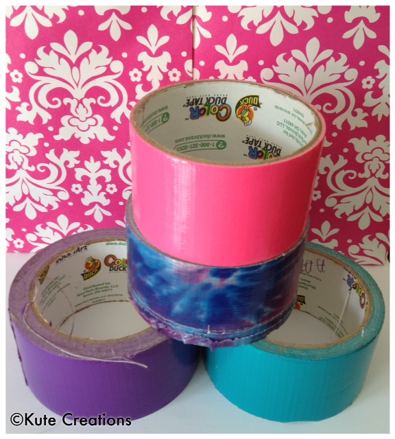 Kute Creations Handmade hair accessories DIY Duct Tape Bow Headband