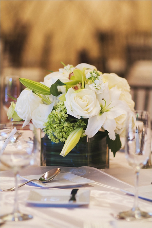 white centerpiece // photo credit: closer to love photography & design