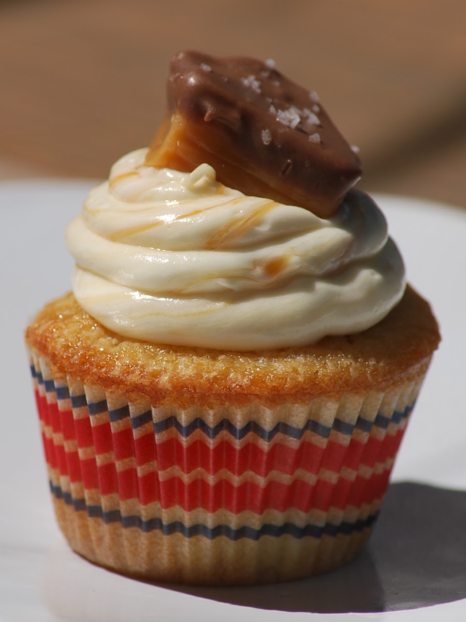 My story in recipes Salted Caramel Cupcakes
