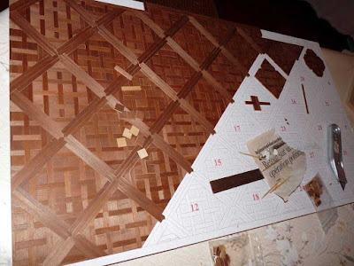 Parquet,Petit Trianon,Maquette