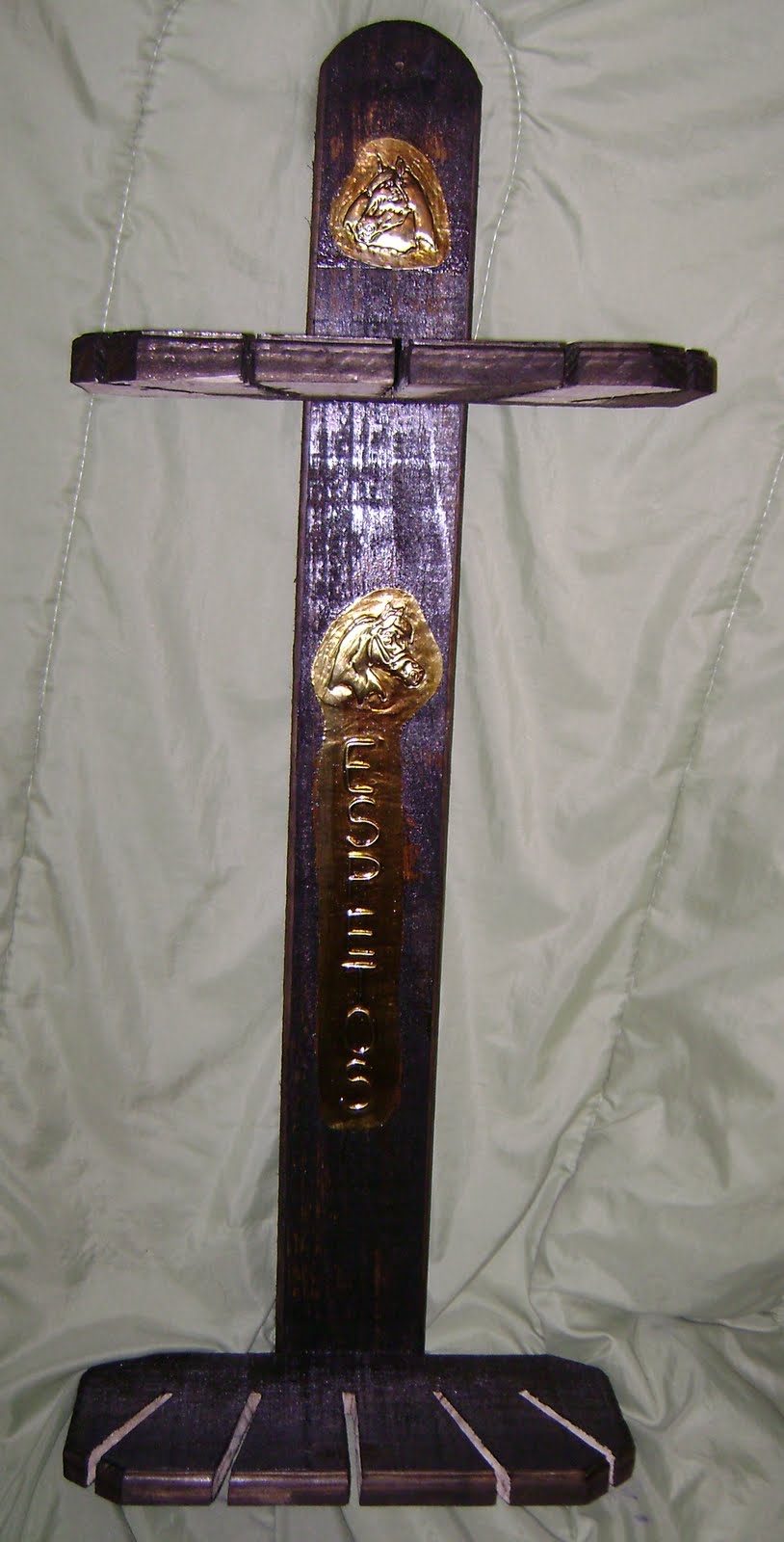 Julio Velasques Artesanato Gaúcho pota espeto de parede rs madeira c detalhe em cobre med Aparador De Ferro Envelhecido ~ Julio Velasques Artesanato Gaúcho pota espeto de parede rs madeira c detalhe em cobre med