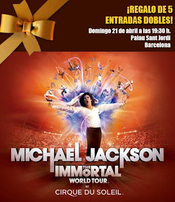 Entradas gratis para “The Immortal World Tour”, inspirado en Michael Jackson