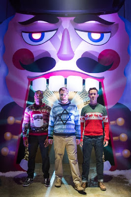 The Night Before starring Seth Rogen, Joseph Gordon-Levitt and Anthony Mackie