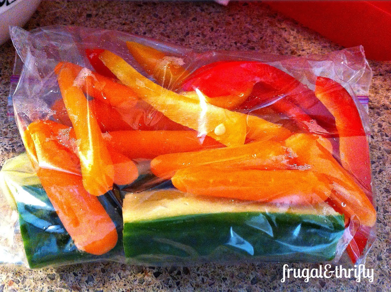 Frugal & Thrifty Easy to Do Vegetable Baggies