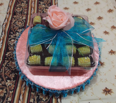 hantaran kuih tart pandan