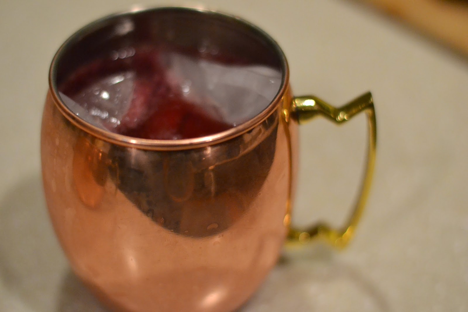 SMIDGE OF THIS Muddled Blueberry Moscow Mule Recipe