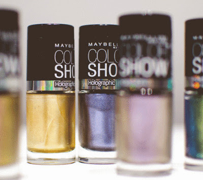 Maybelline Color Show Holographic Nail Polishes