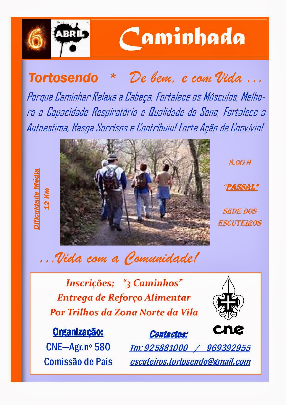 Caminhada Tortosendo CNE