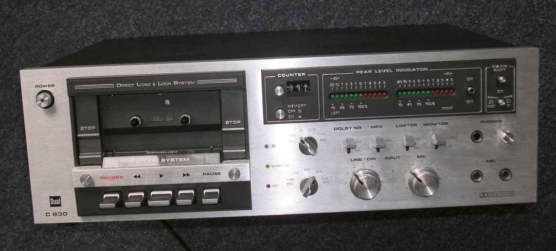 Dual C830 Stereo Cassette Deck AudioBaza