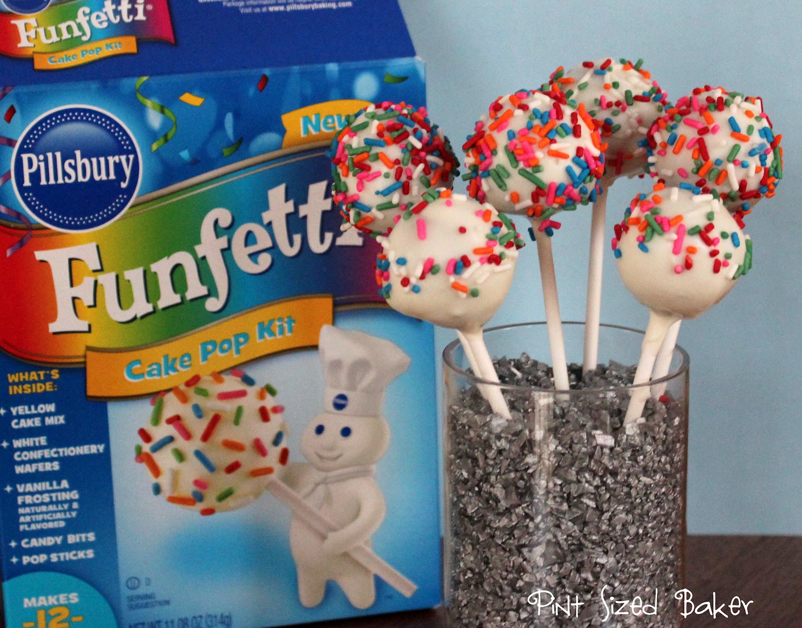 Review of Pillsbury Funfetti Cake Pop Kit Pint Sized Baker