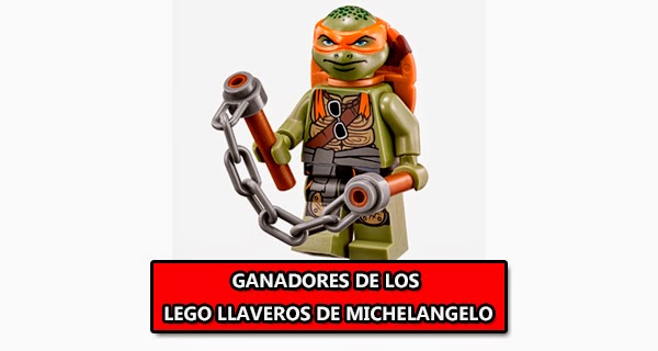 Ganadores del #LegoConcurso Tortugas Ninja Ganadores del #LegoConcurso Tortugas Ninja