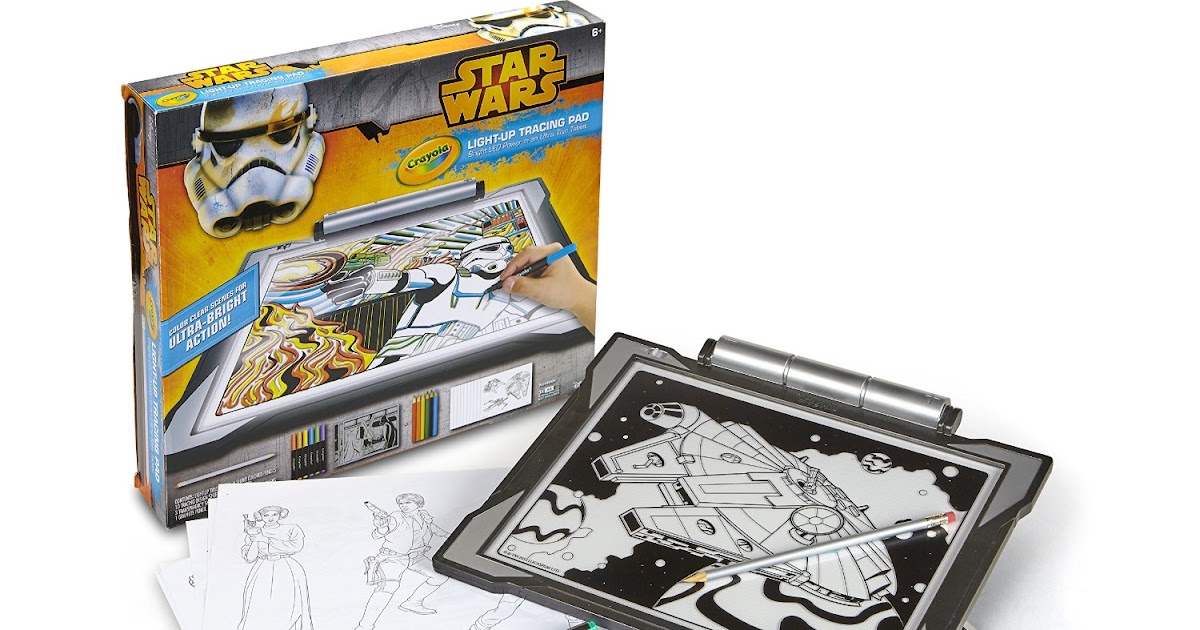crayola light up tracing pad star wars