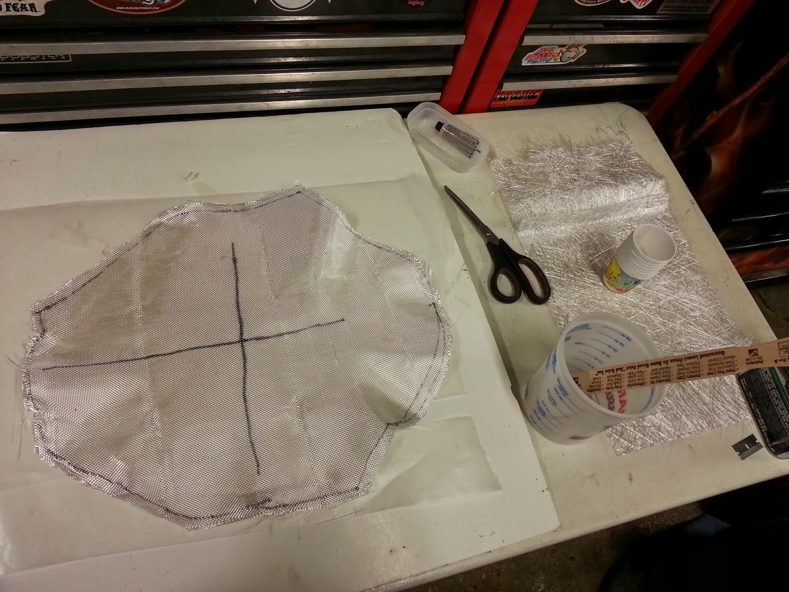 WISNER CYCLES, Anamosa Iowa Howto build a custom fiberglass seat pan