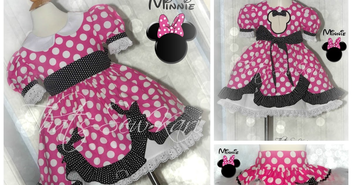 Making Minnie Mouse Candy Castle Princess Dress by Candy Castle Patterns That'sSewKari