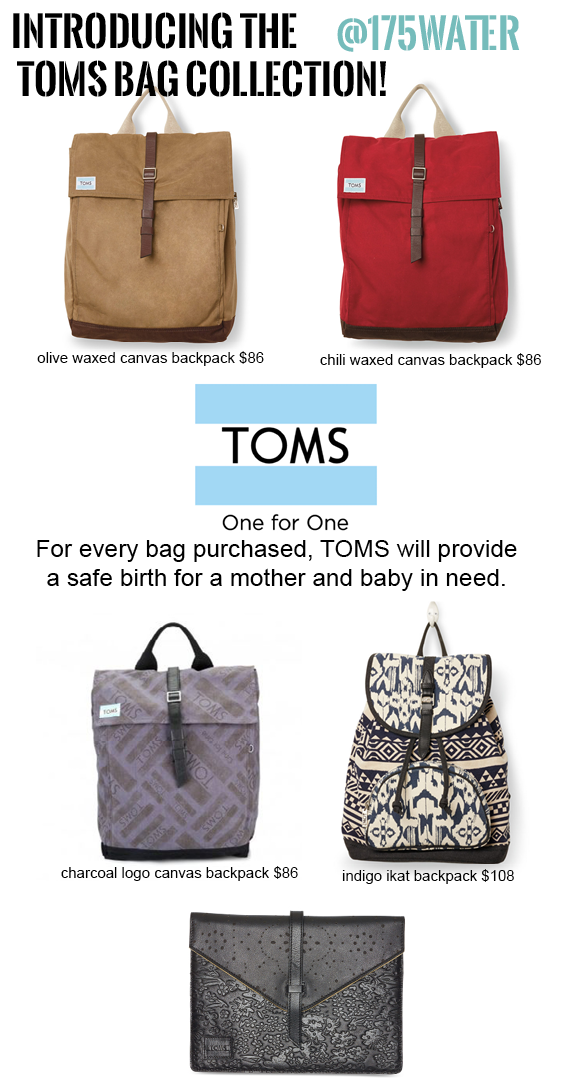 toms canvas backpack