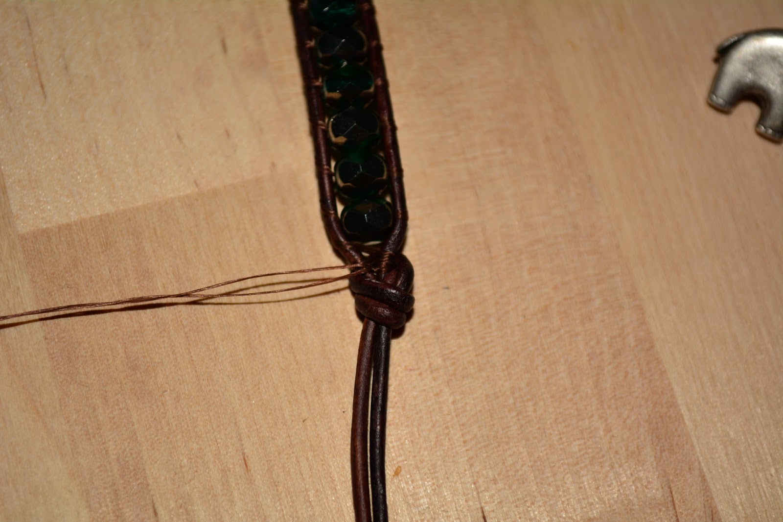 20SomethingChiLiving DIY Leather Wrap Bracelet