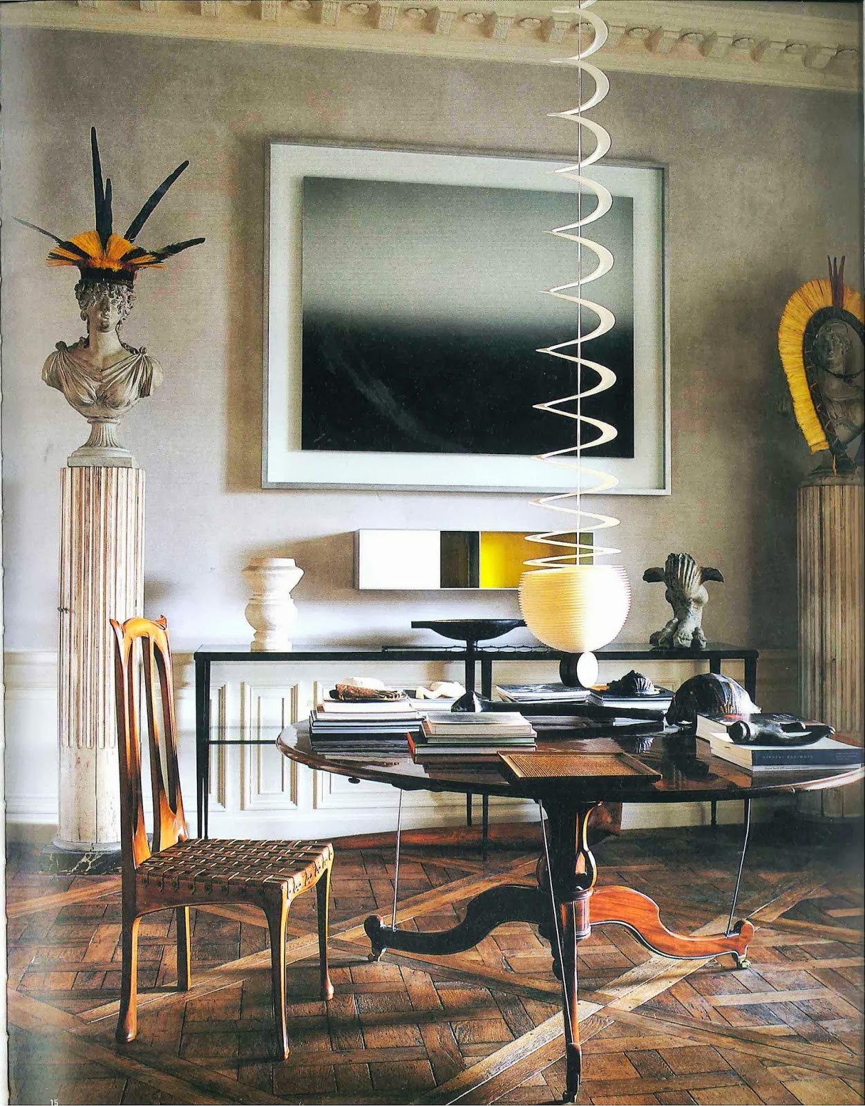 THE DEVELOPED EYE LIVING BY DESIGN / BOOKS Jacques Grange