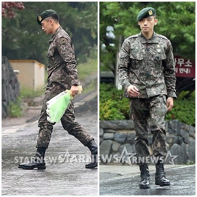 Rain discharged