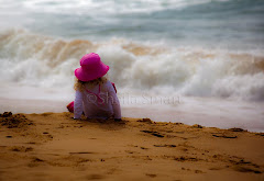 Little girl on beach