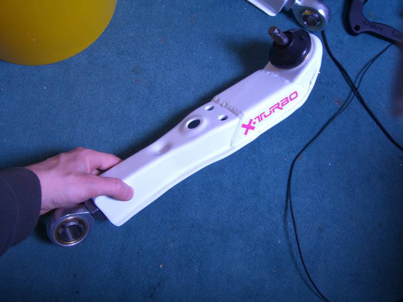 JDMbits Custom AE86 Extended Lower Control Arms!