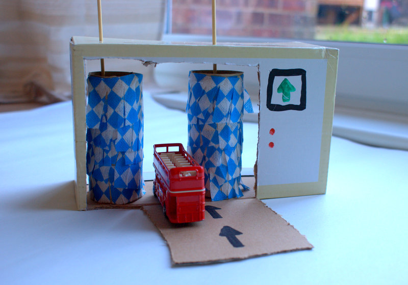 Shoebox car wash