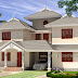 Kerala model home elevation