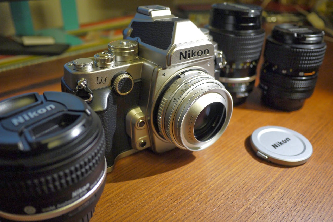 Nikon Ai Nikkor 45mm F2.8P シルバー-