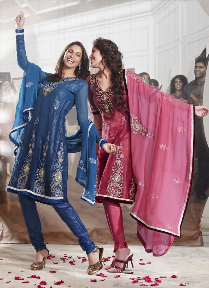 Indian Salwar Kameez 2012 New Trouser & Kurti Fashion She9 Change